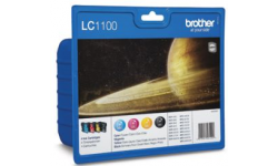 Brother LC 1100 Value, BK,C,M,Y, Original Patroner